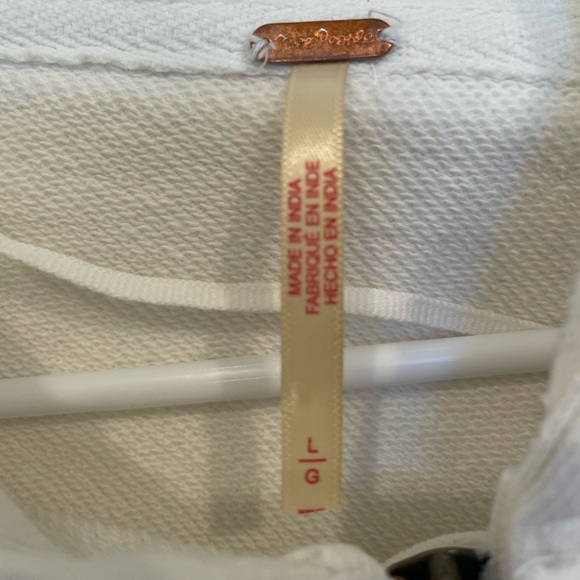 FREE PEOPLE MIX-UP SWEATSHIRT HOODIE JACKET - Picture 5 of 5